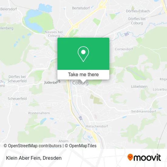 Карта Klein Aber Fein