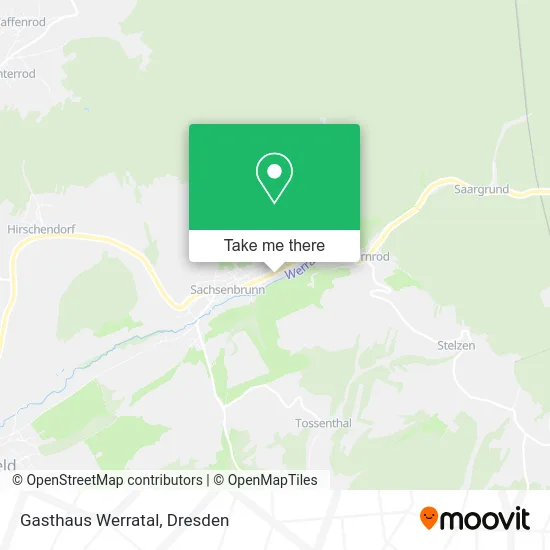 Карта Gasthaus Werratal