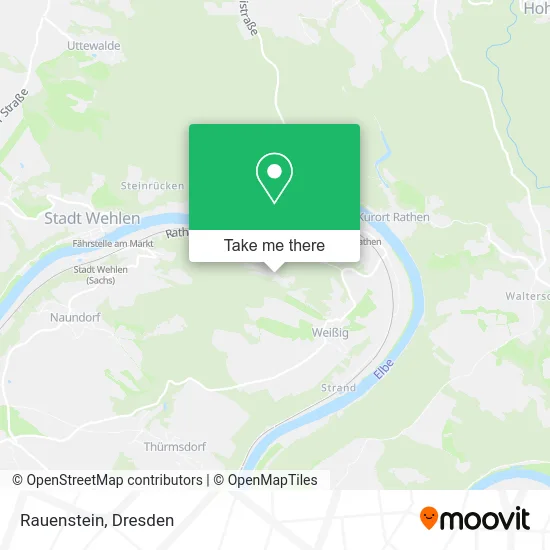 Карта Rauenstein