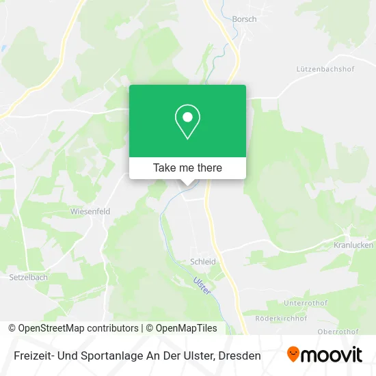 Карта Freizeit- Und Sportanlage An Der Ulster