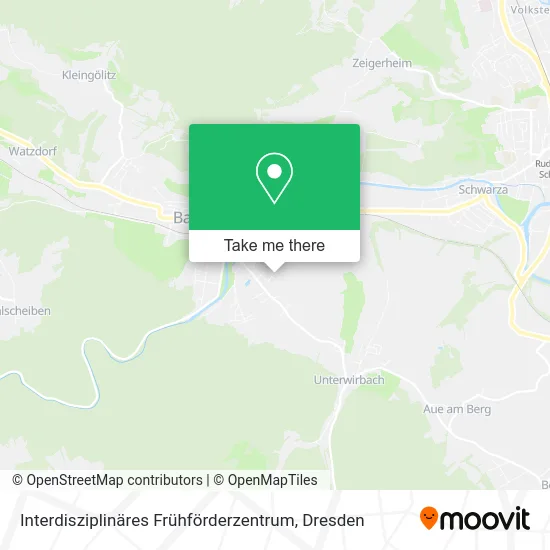 Карта Interdisziplinäres Frühförderzentrum
