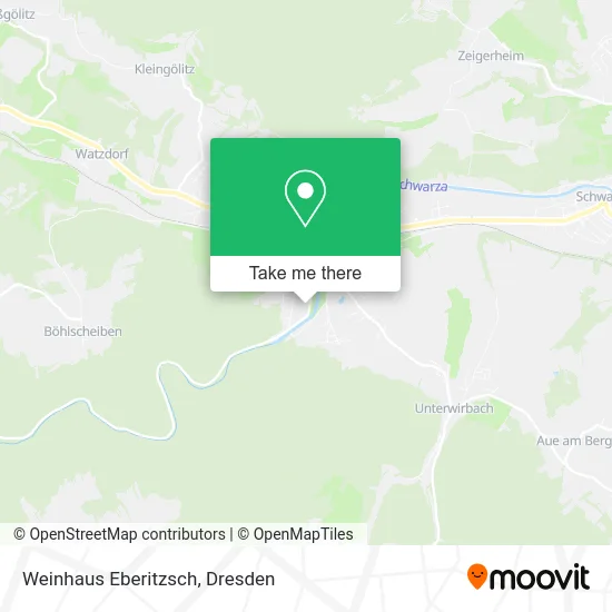 Карта Weinhaus Eberitzsch