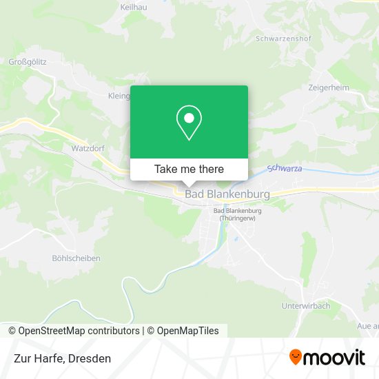 Карта Zur Harfe