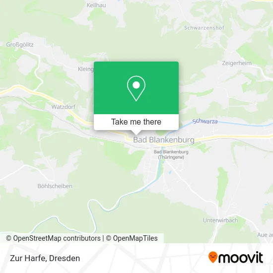 Карта Zur Harfe