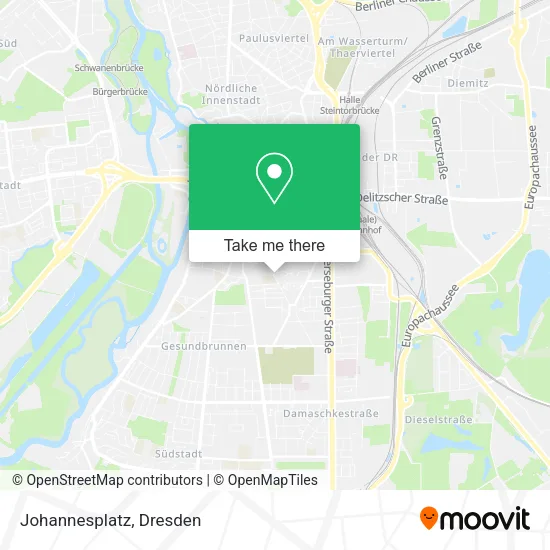 Карта Johannesplatz
