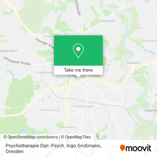 Карта Psychotherapie Dipl.-Psych. Ingo Großmann