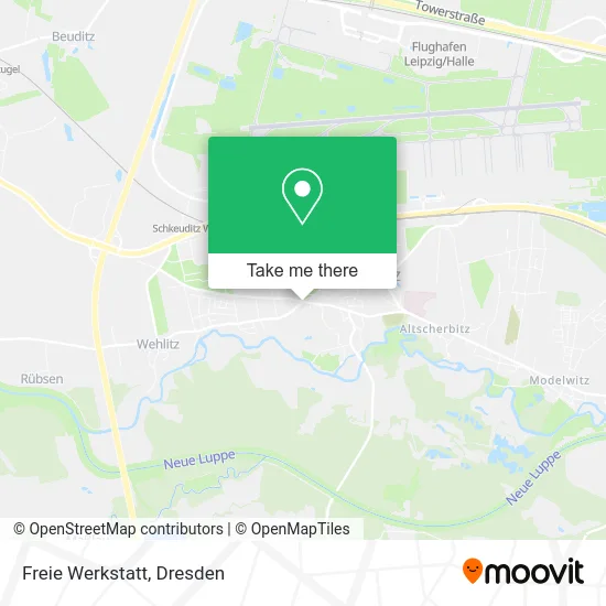 Карта Freie Werkstatt
