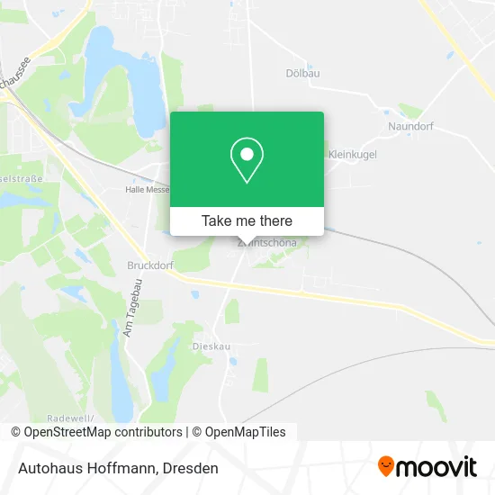 Карта Autohaus Hoffmann