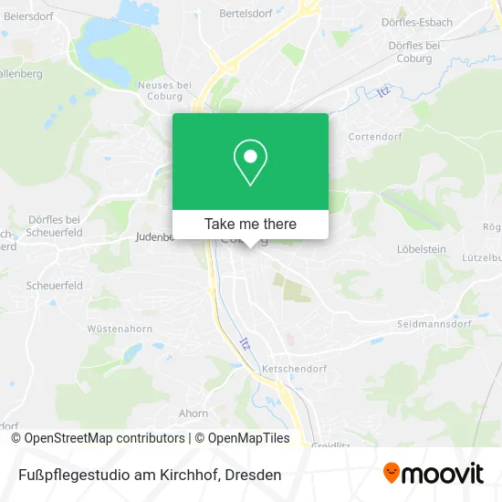 Карта Fußpflegestudio am Kirchhof