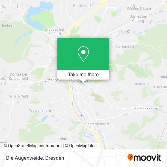 Карта Die Augenweide