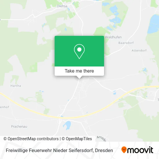 Карта Freiwillige Feuerwehr Nieder Seifersdorf