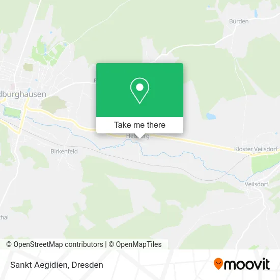 Карта Sankt Aegidien