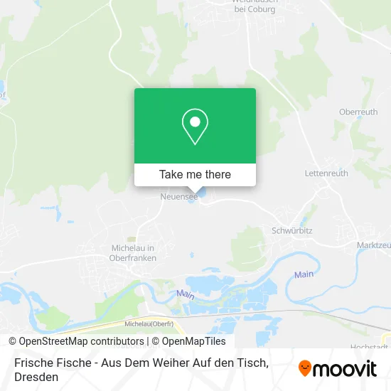 Frische Fische - Aus Dem Weiher Auf den Tisch map