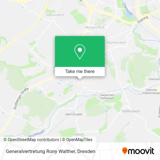 Карта Generalvertretung Rony Walther