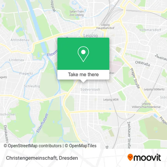 Карта Christengemeinschaft