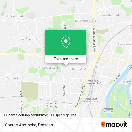 Карта Goethe-Apotheke