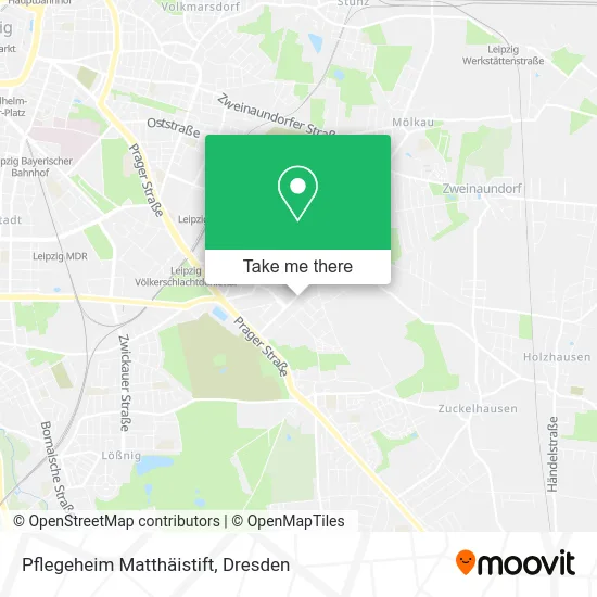 Карта Pflegeheim Matthäistift