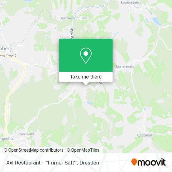 Карта Xxl-Restaurant - ""Immer Satt""