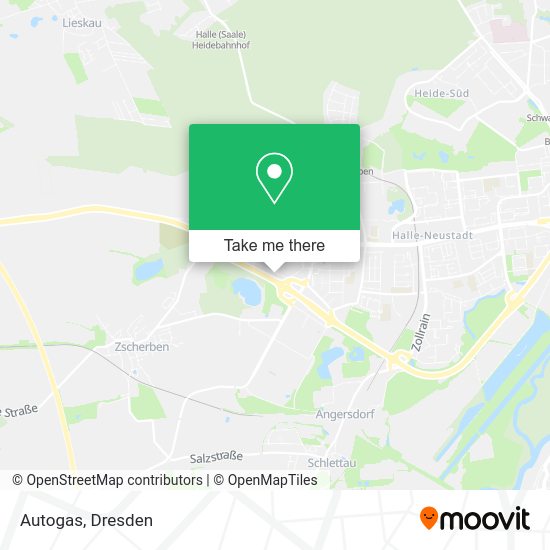 Карта Autogas
