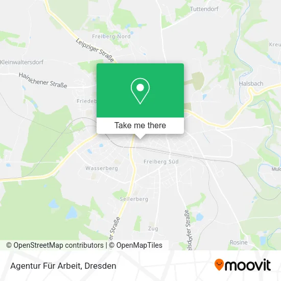Карта Agentur Für Arbeit