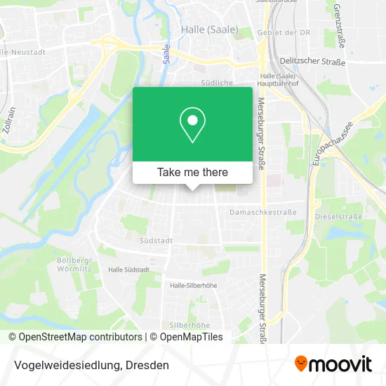 Карта Vogelweidesiedlung