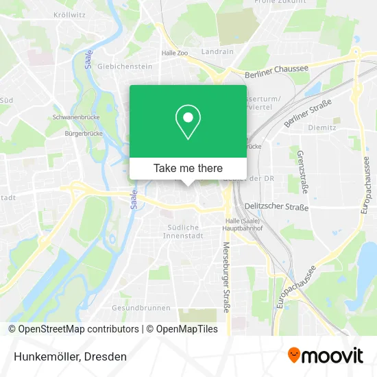 Карта Hunkemöller