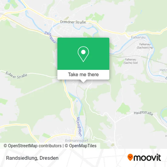 Карта Randsiedlung