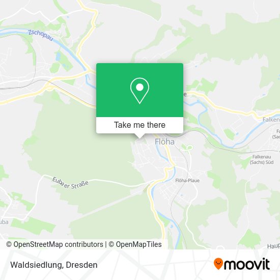 Карта Waldsiedlung