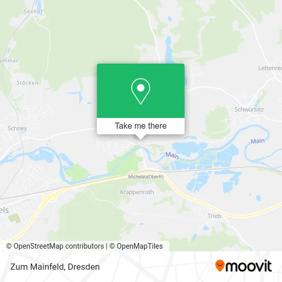 Карта Zum Mainfeld