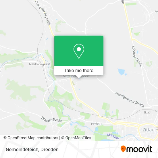 Карта Gemeindeteich