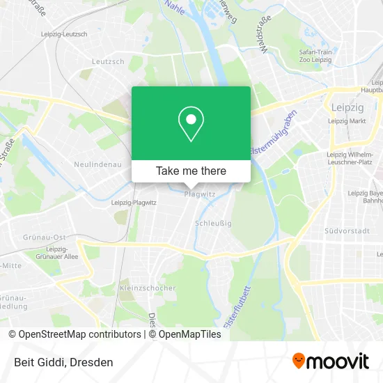 Карта Beit Giddi