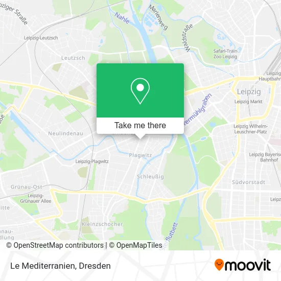 Карта Le Mediterranien