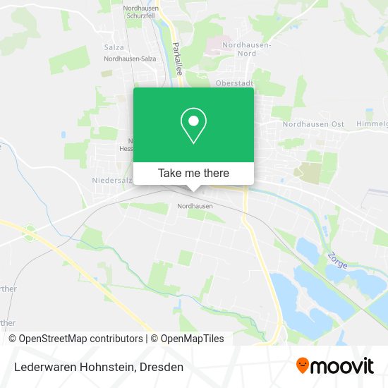 Карта Lederwaren Hohnstein