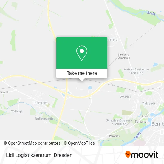 Lidl Logistikzentrum map