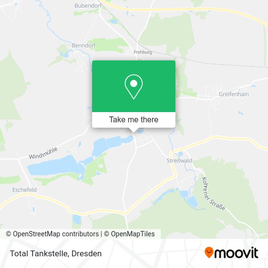Карта Total Tankstelle