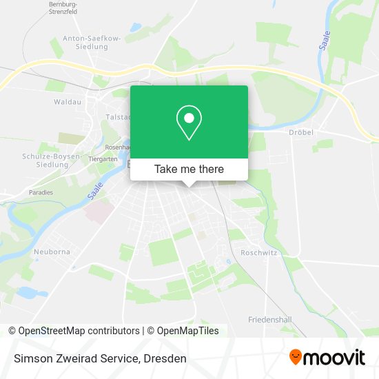 Карта Simson Zweirad Service