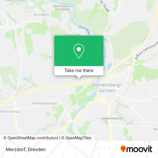 Merzdorf map