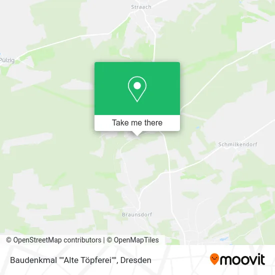 Карта Baudenkmal ""Alte Töpferei""