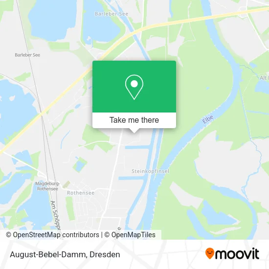 Карта August-Bebel-Damm