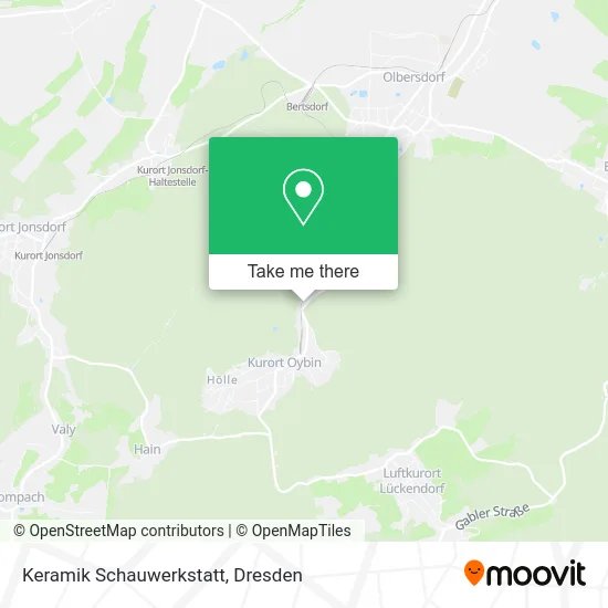 Карта Keramik Schauwerkstatt