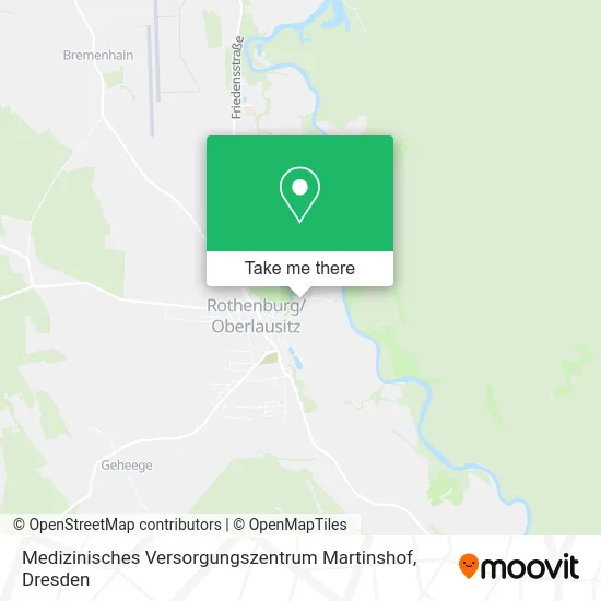Карта Medizinisches Versorgungszentrum Martinshof