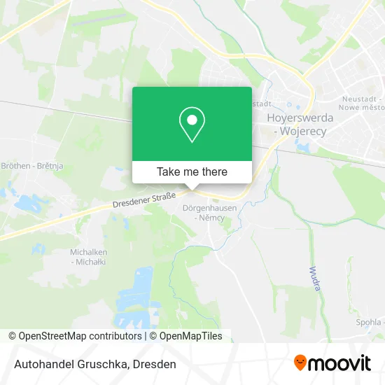 Карта Autohandel Gruschka