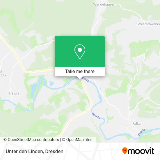 Карта Unter den Linden