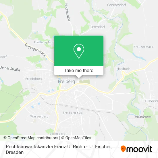 Карта Rechtsanwaltskanzlei Franz U. Richter U. Fischer