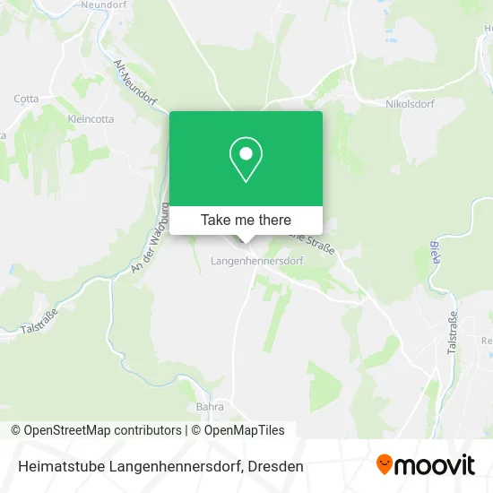 Карта Heimatstube Langenhennersdorf