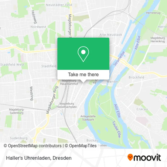 Карта Haller's Uhrenladen