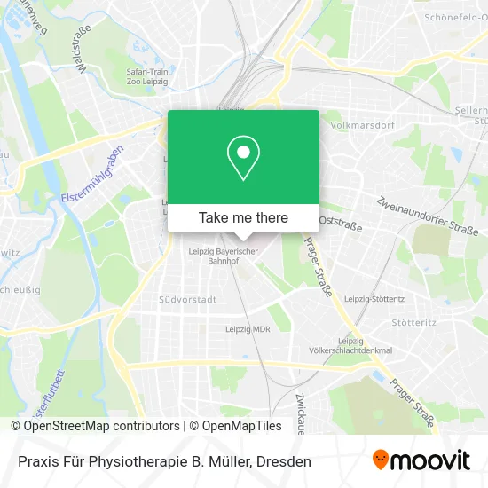 Карта Praxis Für Physiotherapie B. Müller