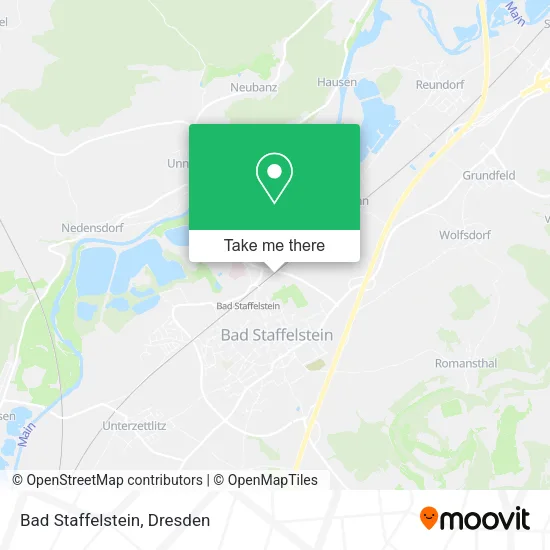 Карта Bad Staffelstein