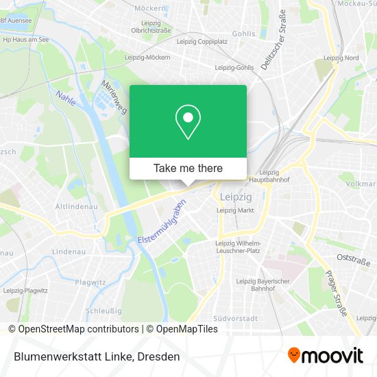 Карта Blumenwerkstatt Linke