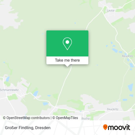 Карта Großer Findling